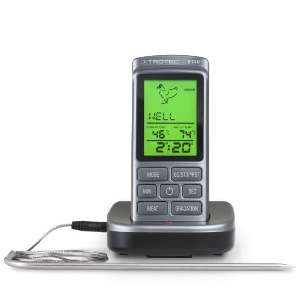 Trotec BT40 пищевой термометр для гриля с проникающим зондом