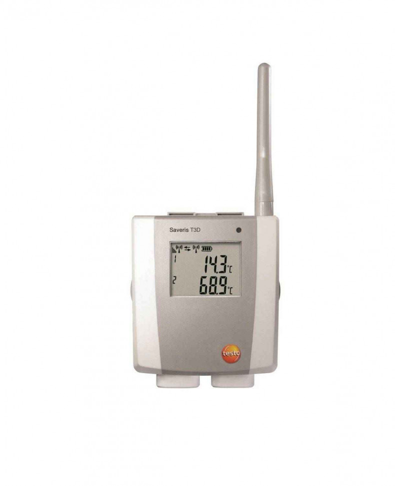 testo Saveris T3 D - 2-х канальный радиозонд температуры, с дисплеем