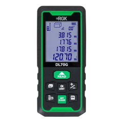Лазерный дальномер RGK DL70G с зелёным лучом