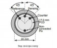 Сенсор электрохимический O3/C-5 на озон (O3, 0-5ppm)