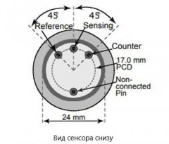 Сенсор электрохимический O3/C-5 на озон (O3, 0-5ppm)