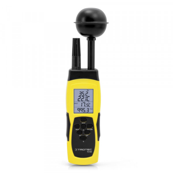 Trotec TC100 термогигрометр с измерением WBGT-индекса