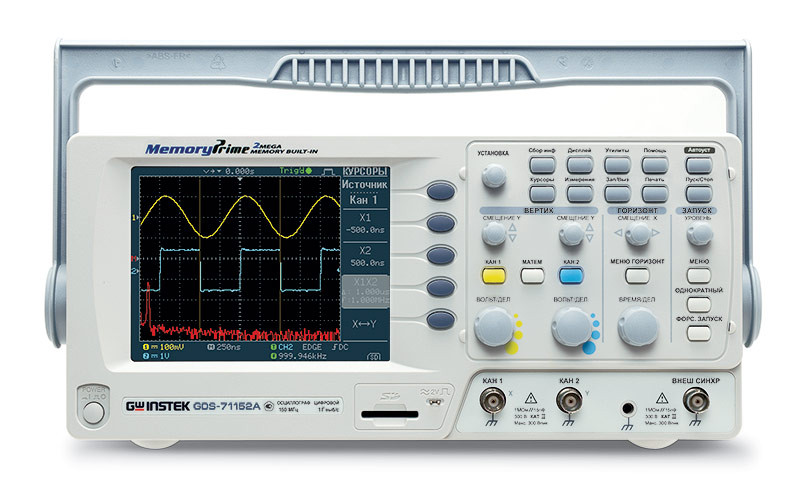 GDS-71102A - Осциллографы цифровые запоминающие 2-канальные
