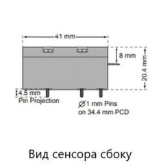 Сенсор электрохимический SO2/SF-100 на диоксид серы (SO2, 0-100ppm)