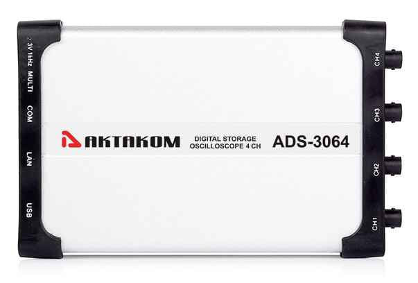 ADS-3064 Четырехканальный USB осциллограф - приставка
