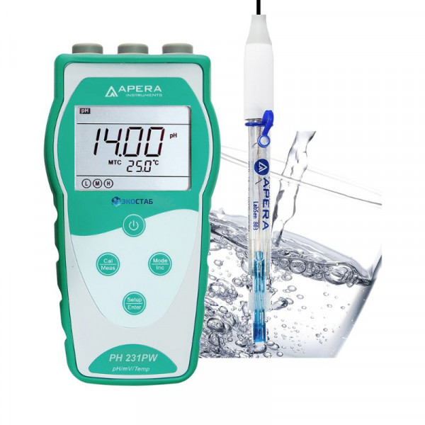 PH231PW Портативный pH-метр ЭКОСТАБ