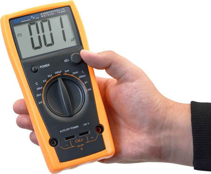 Цифровой измеритель индуктивности и емкости (LC метр) МЕГЕОН 14480