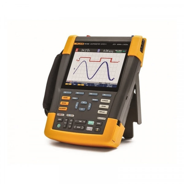 Fluke 190-502-III осциллограф-мультиметр цифровой двухканальный 500 МГц