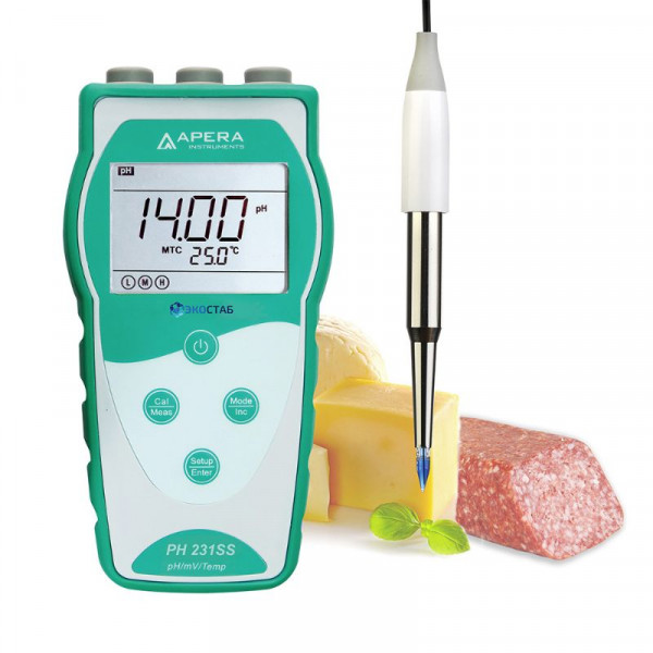 PH231SS Портативный pH-метр ЭКОСТАБ
