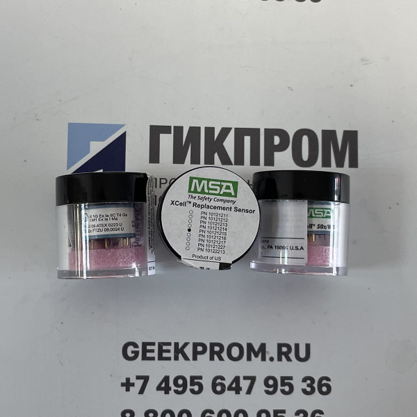 Сенсор MSA XCELL (10121215) на оксид серы (SO2) и сероводород (H2S) для газоанализаторов ALTAIR