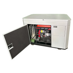 Тихий зимний кожух для генератора RGK 1600 (RAL 7035)