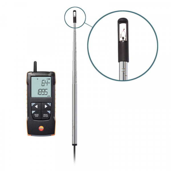 Testo 425 - анемометр с подключением через приложение (0563 0425)