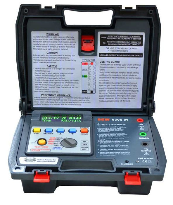 SEW 6305 IN - Измеритель сопротивления изоляции