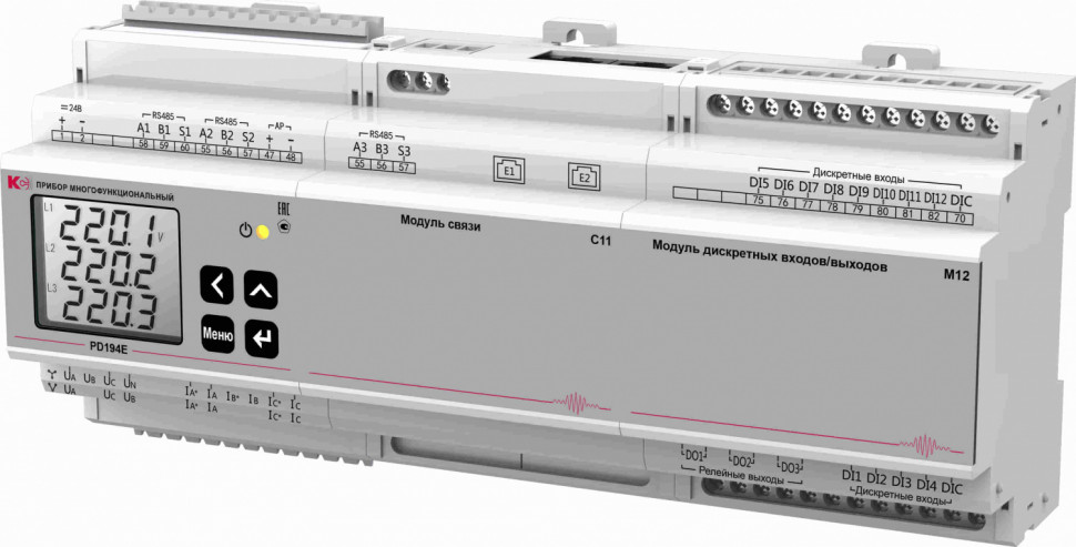 Многофункциональный прибор PD194E-8H3T-M12C11
