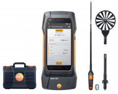 testo 400. Комплект testo 400 для вентиляции с зондом с обогреваемой струной