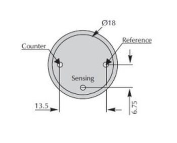 Сенсор 3-х электродный компактный 4 Series 4CL на хлор (Cl2, 0-100 ppm)