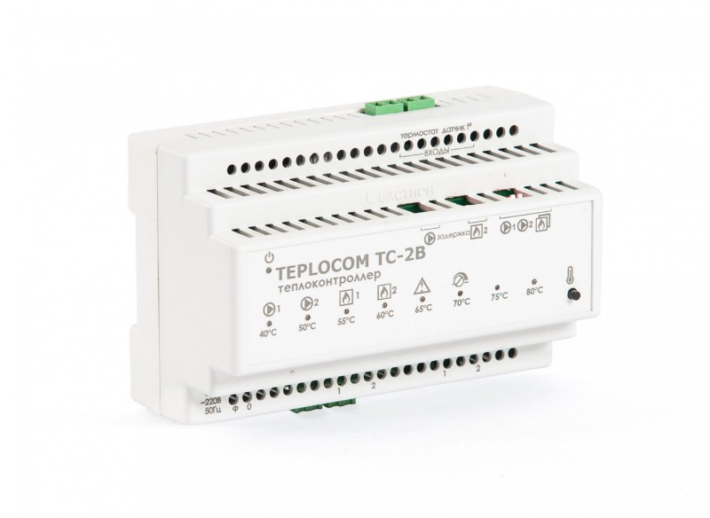 TEPLOCOM Каскад TC-2B Теплоконтроллер для систем отопления