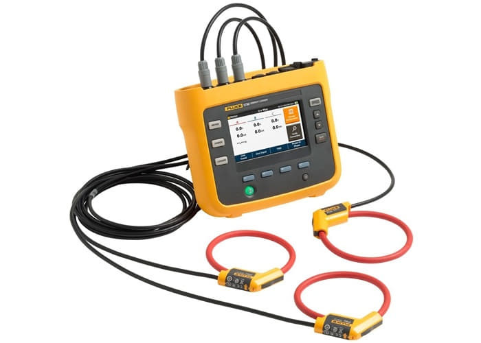 Fluke-1734/EUS — трехфазный анализатор качества электроэнергии