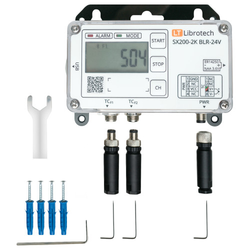 Измеритель-регистратор (логгер) температуры Librotech SX200-2K BLR-24V