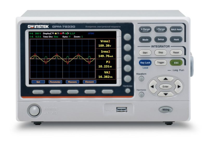 Измеритель электрической мощности GPM-78330 с интерфейсом GPIB/DA12