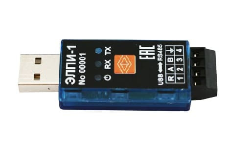 Преобразователь сигналов интерфейсов USB/RS485 ЭЛПИ-1