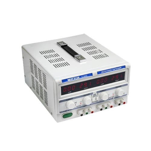 Источник питания трехканальный МЕГЕОН 32302