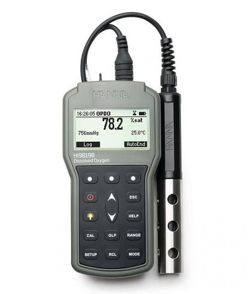 HI98198/10 портативный оксиметр, кабель 10 м.