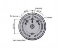 Сенсор CLE 7-NO2-20 с жидким электролитом на диоксид азота (NO2, 0-20 ppm)