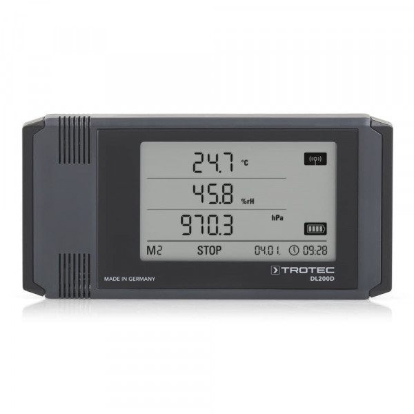 Trotec DL200D логгер температуры, влажности, точки росы и давления