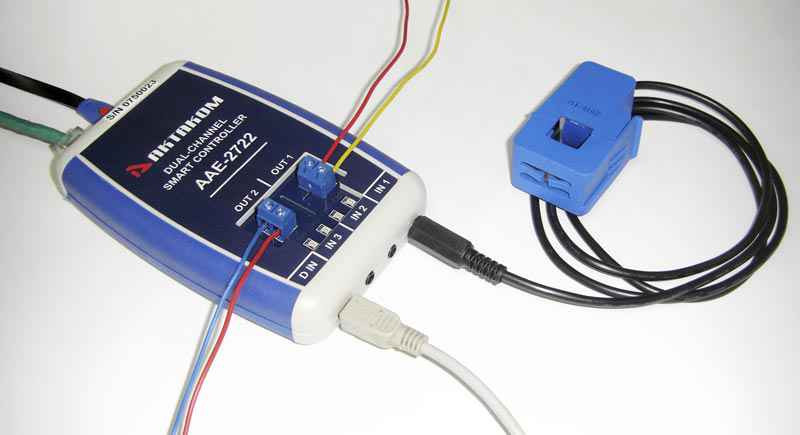 ААЕ-2722 Универсальный контроллер LAN/USB с двумя исполнительными каналами (реле)