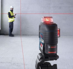 Bosch GLL 3-80 C professional (12 V) - Нивелир + BM 1+ LR7 + L-Boxx