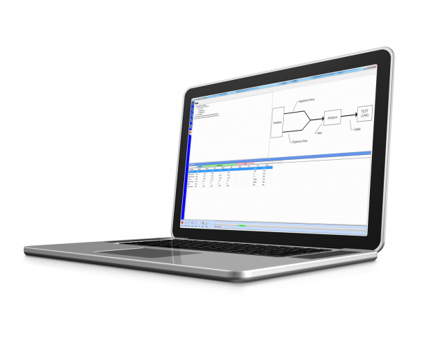 Демонстрация работы программы ANSUR Test software (плагин для ESA601, лицензия)